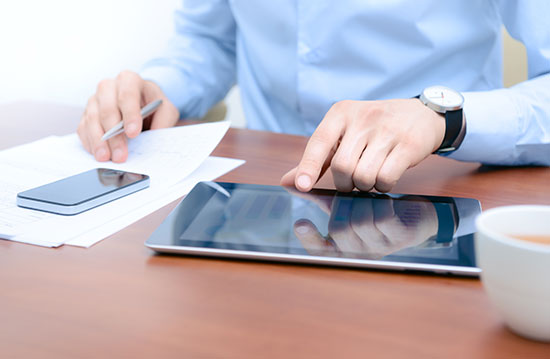 Workflow with modern devices